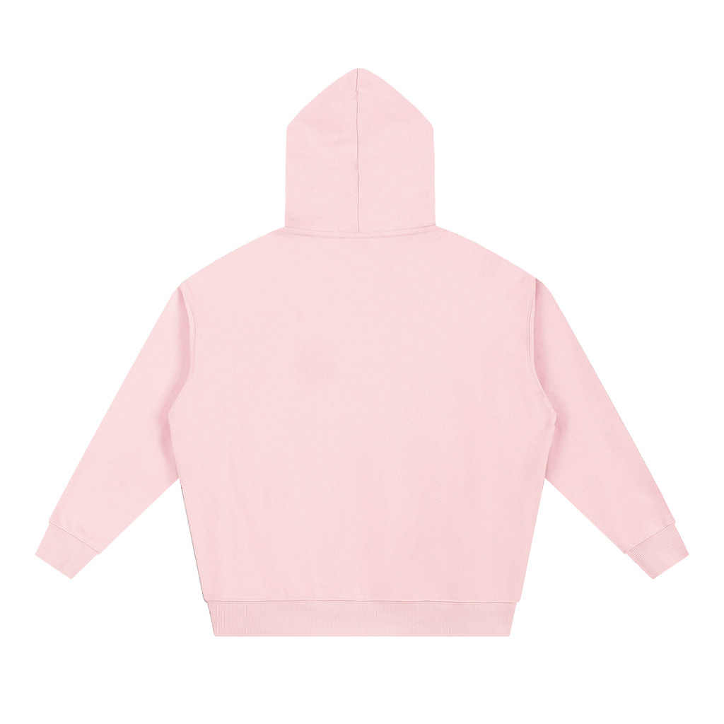 Essential Heavyweight Hoodie White Text