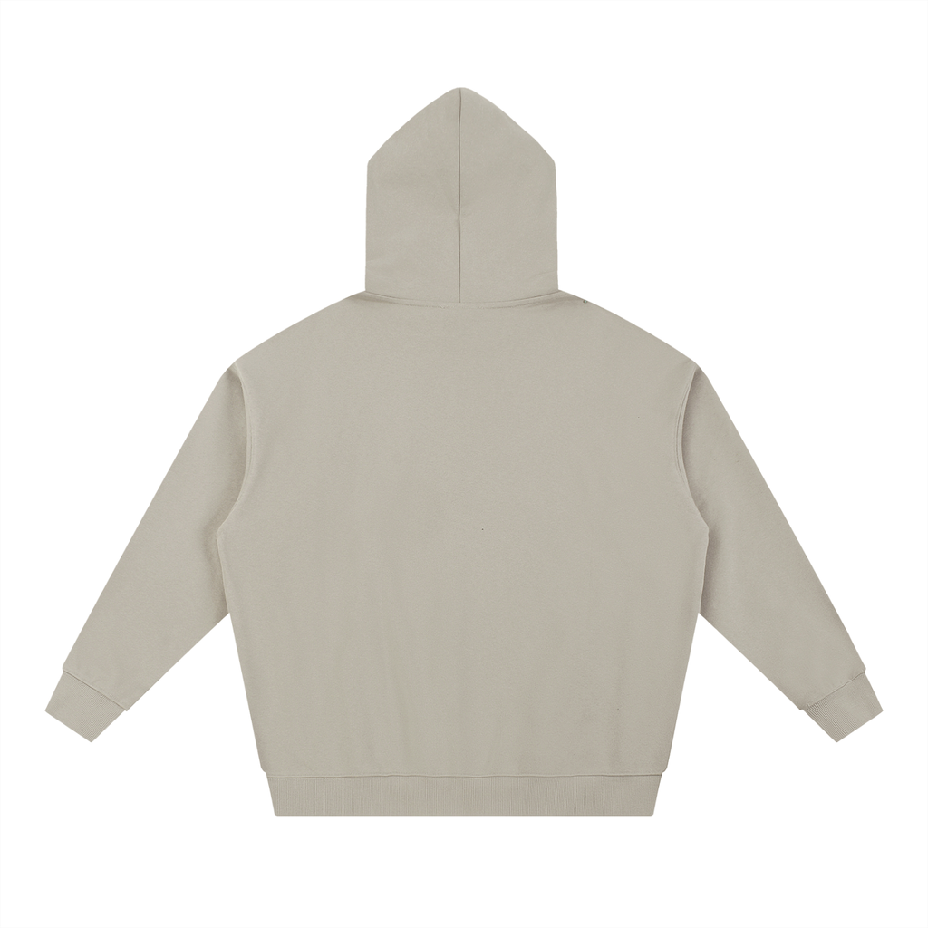 Essential Heavyweight Hoodie White Text
